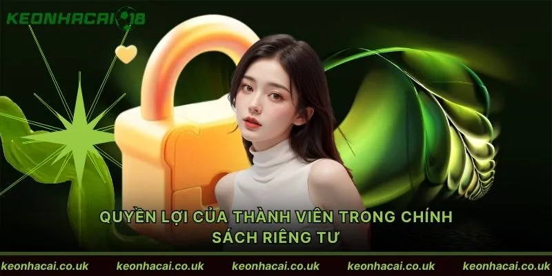 Quyền lợi của thành viên trong chính sách riêng tư