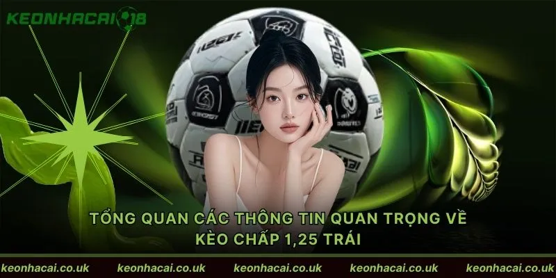 Tổng quan các thông tin quan trọng về kèo chấp 1,25 trái